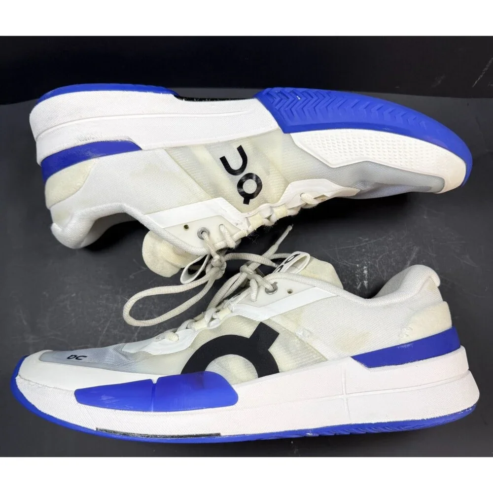 On The Roger Pro 2 Tennis Shoes Mens Size 13  White Blue On Cloud 3ME10300629